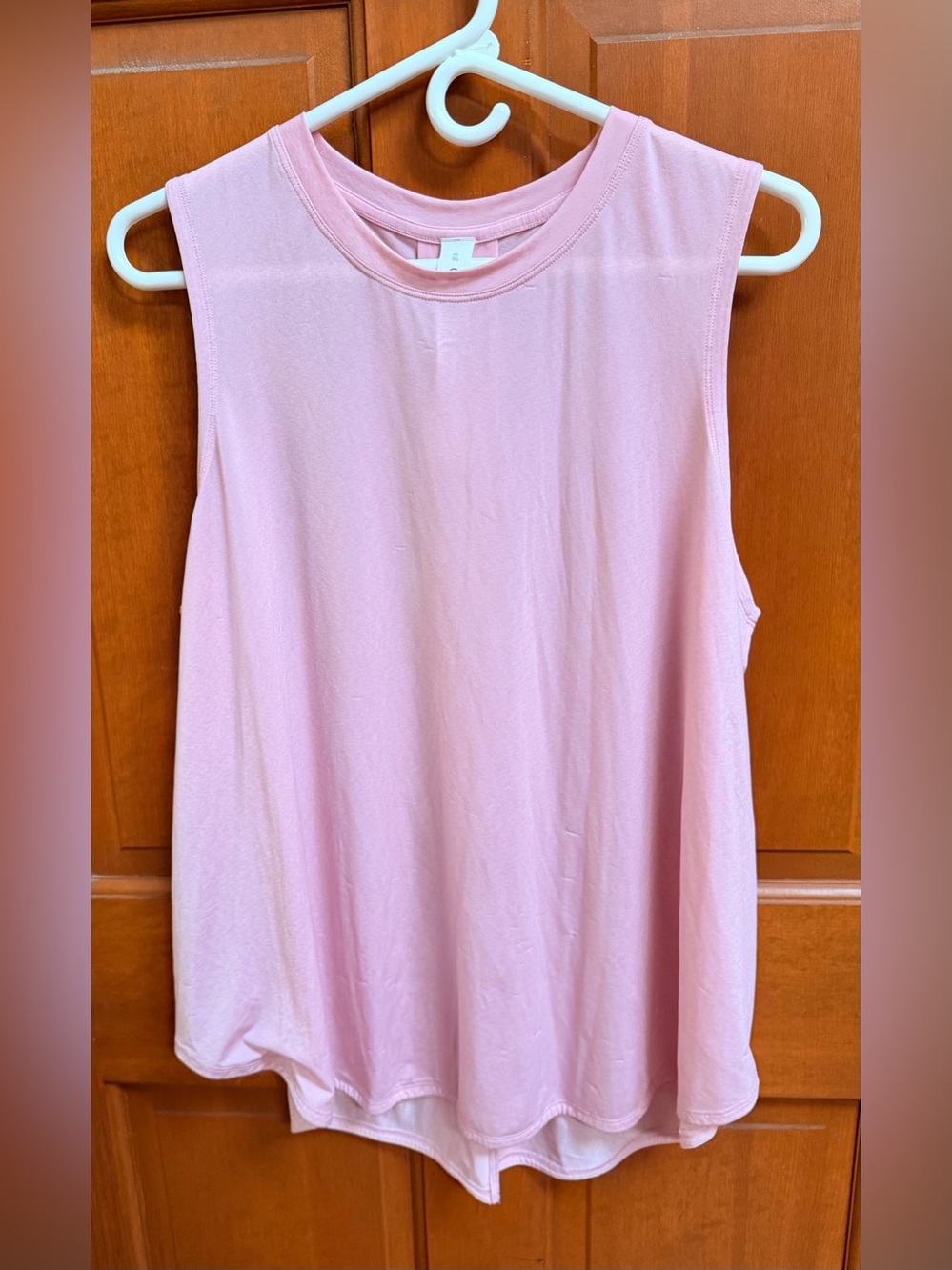 lululemon athletica Light Pink Sleeveless Tank Top